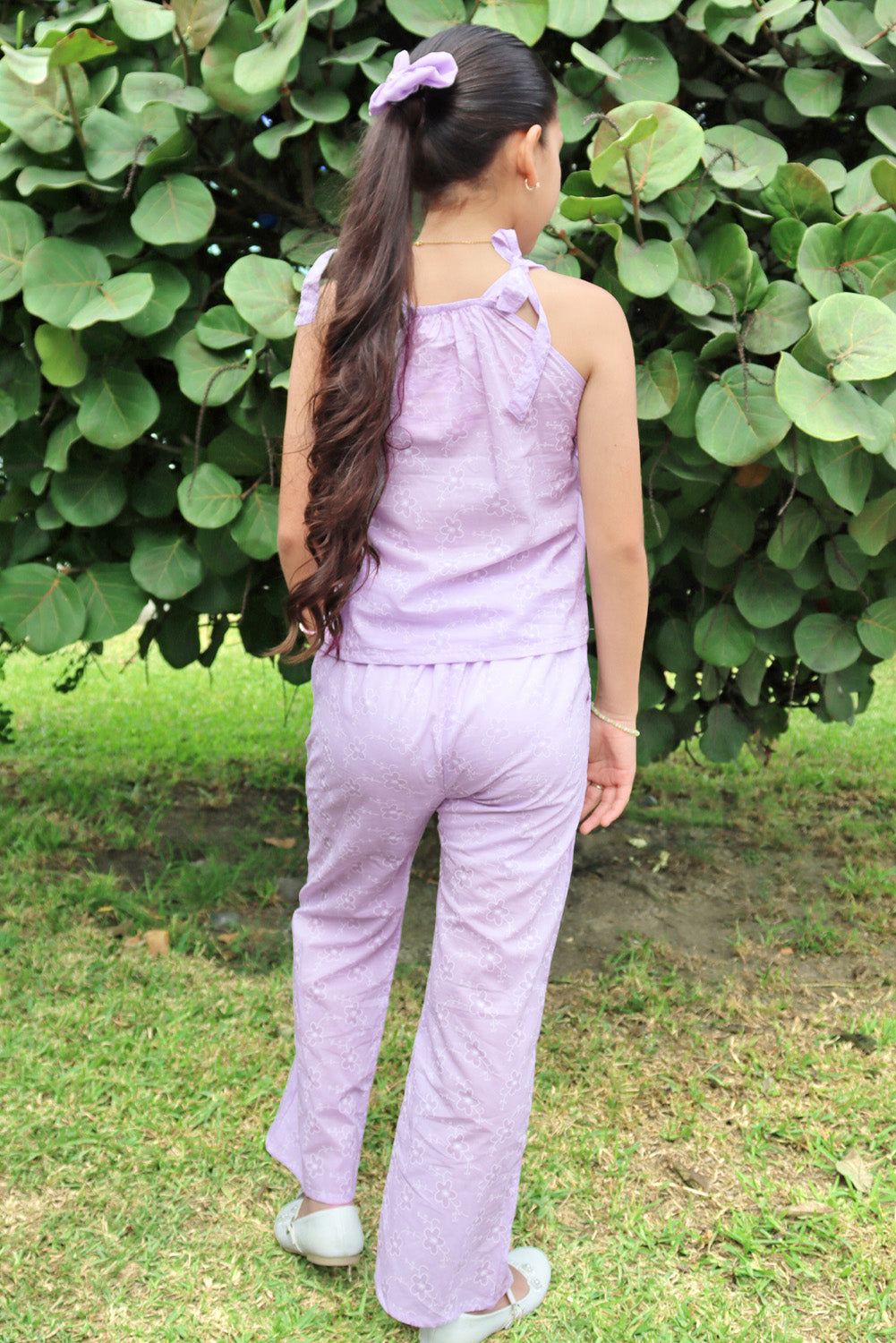 Set de 2 Piezas en Broderie