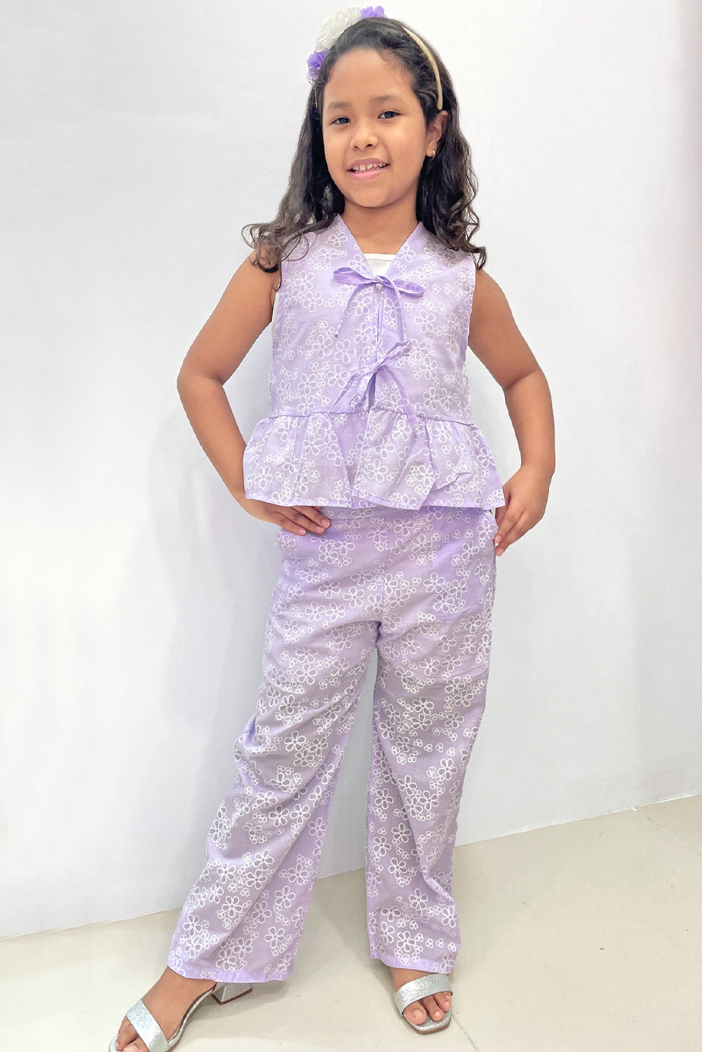 Conjunto de 3 Piezas en Broderie