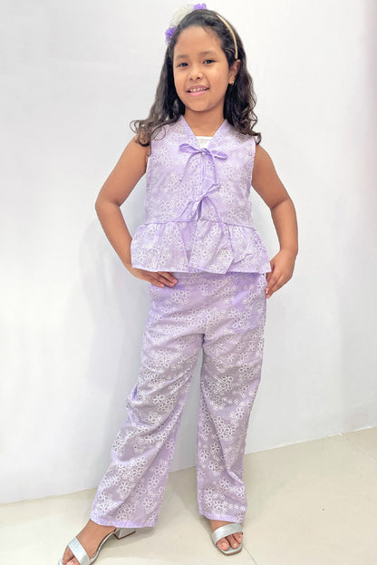 Conjunto de 3 Piezas en Broderie