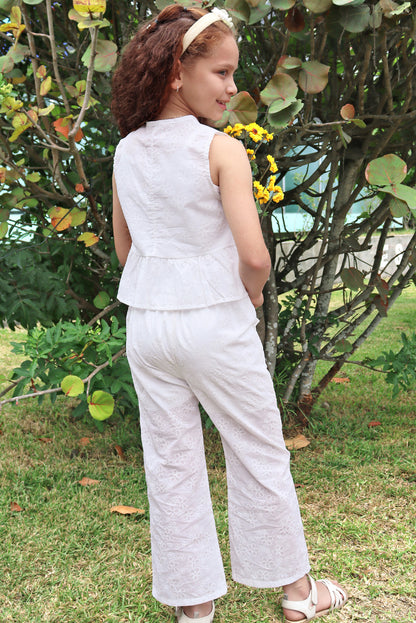 Set de 3 Piezas en Broderie