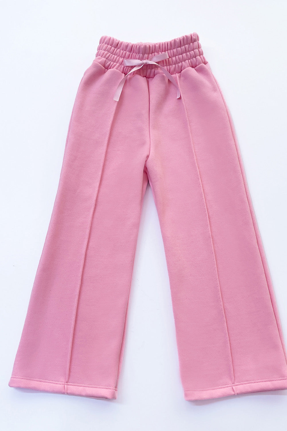 Pantalón buzo con pretina alta