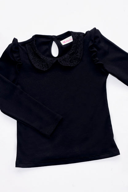 POLO CON CUELLO BB DE ENCAJE