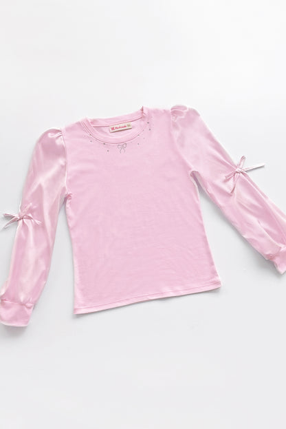 Polo con Mangas de Seda