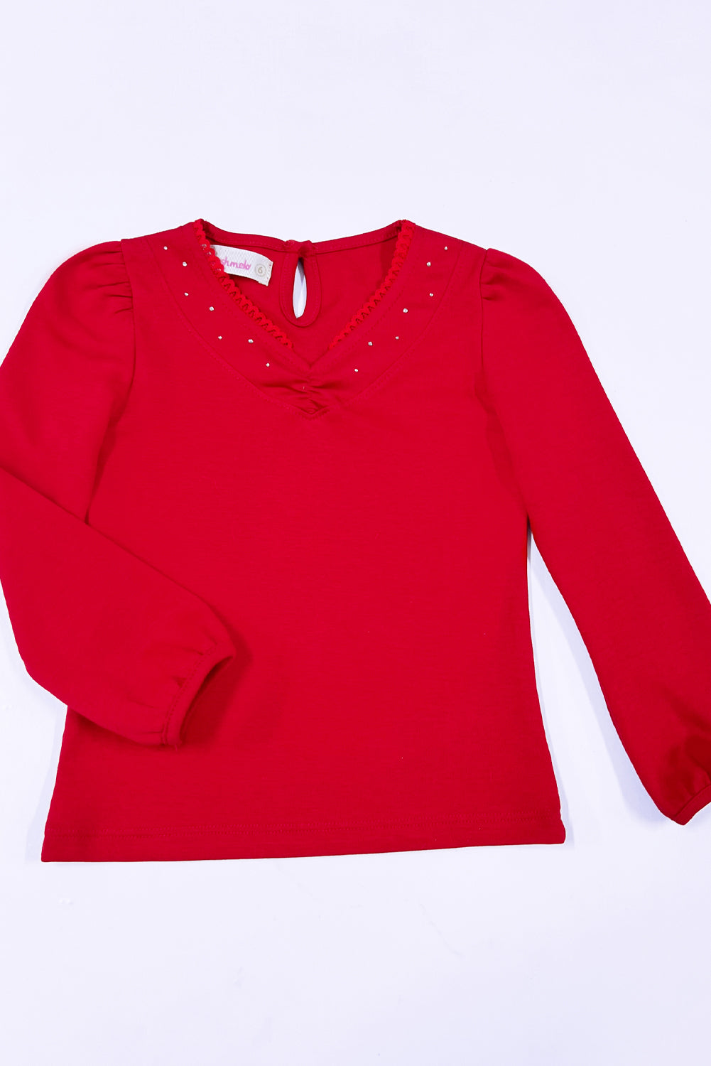 Polo con Greca y Pedrería