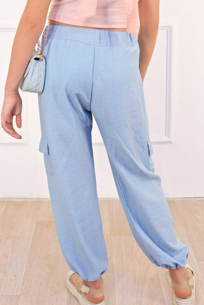 Pantalon cargo con short interno