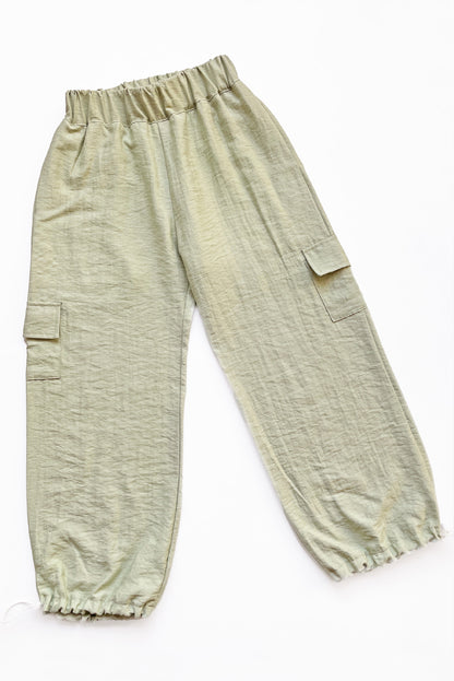 Pantalon cargo con short interno