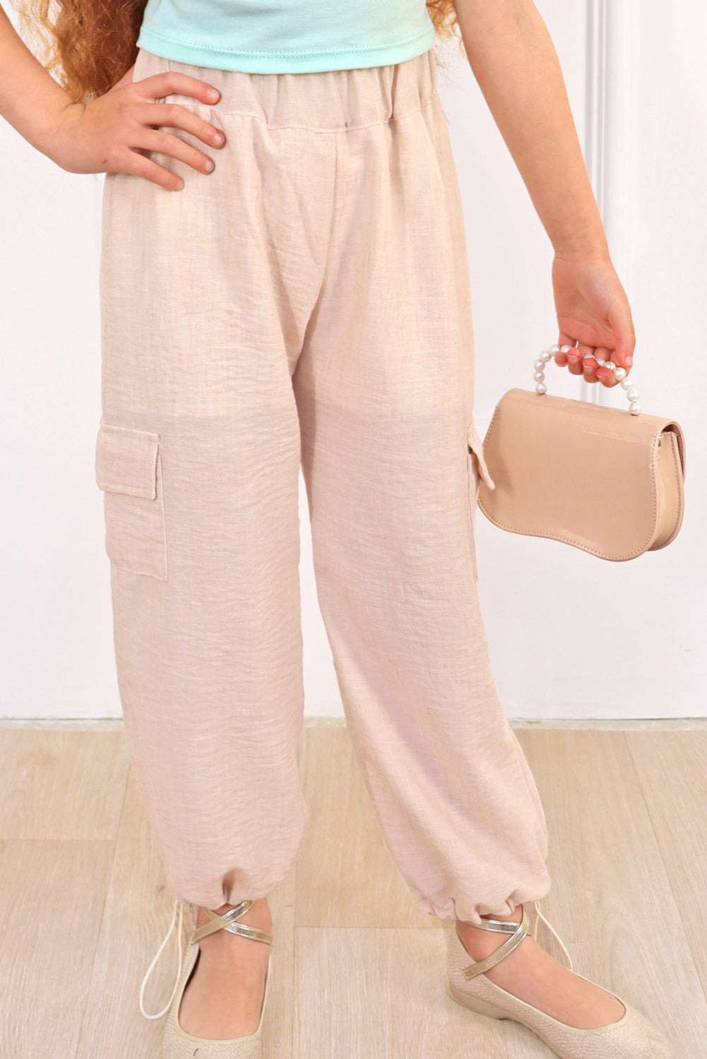 Pantalon cargo con short interno