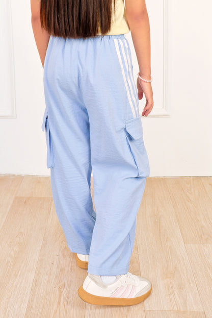 Pantalón con Pretina Elasticada y Bolsillos