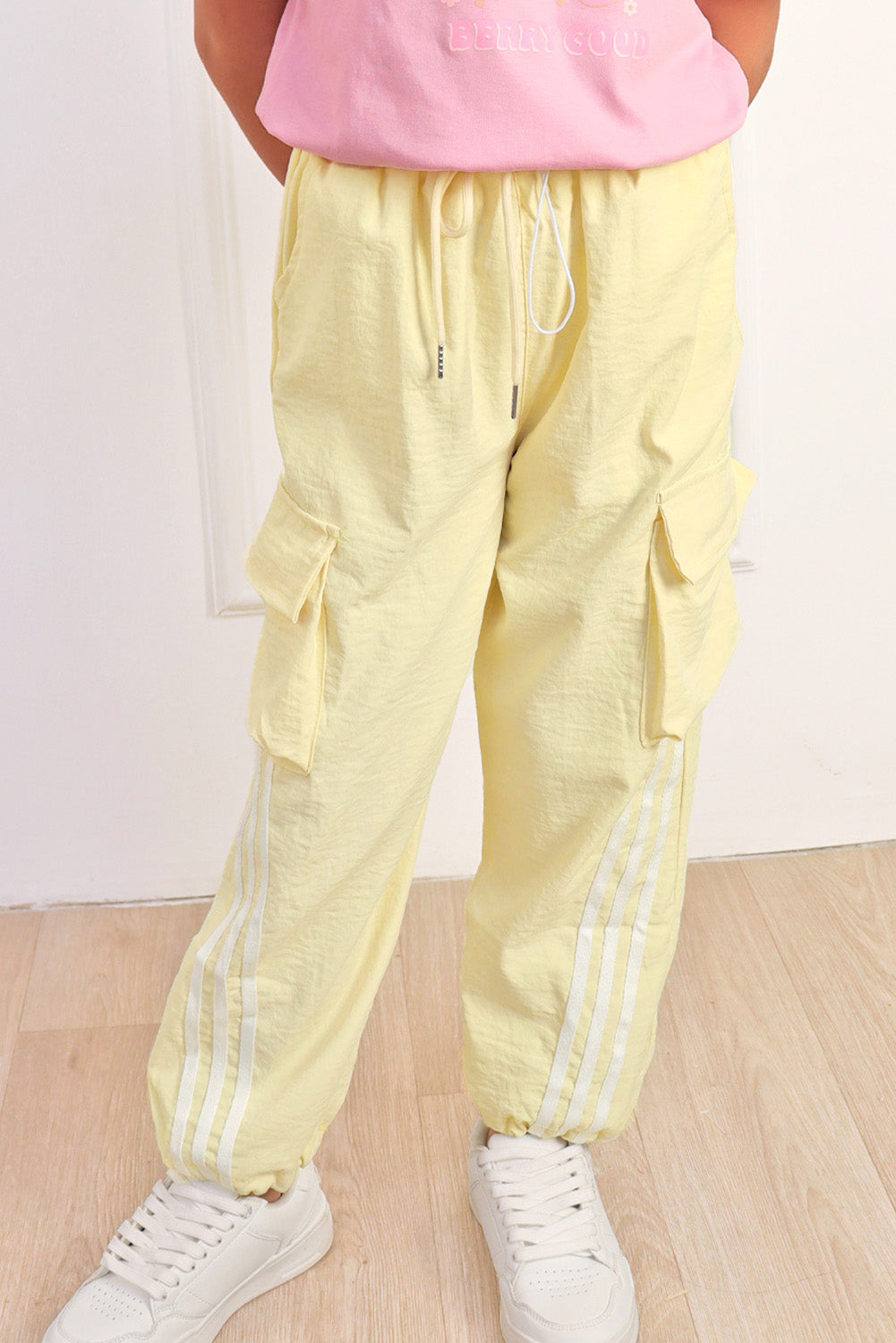 Pantalón con Pretina Elasticada y Bolsillos