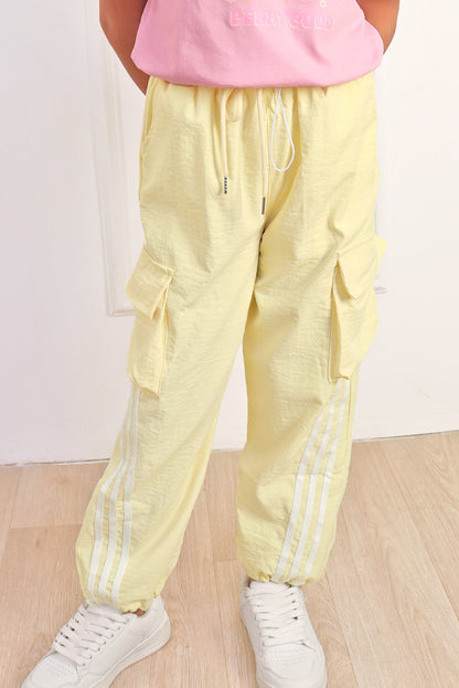 Pantalón con Pretina Elasticada y Bolsillos