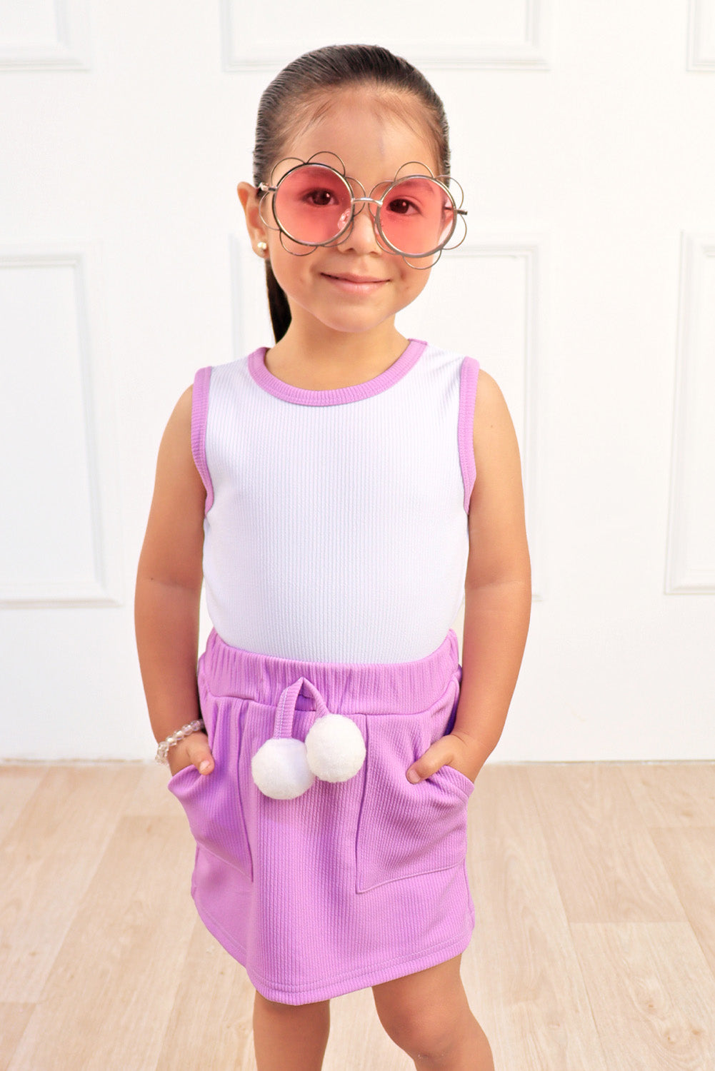 Set de Falda Short con Bolsillos y BVD