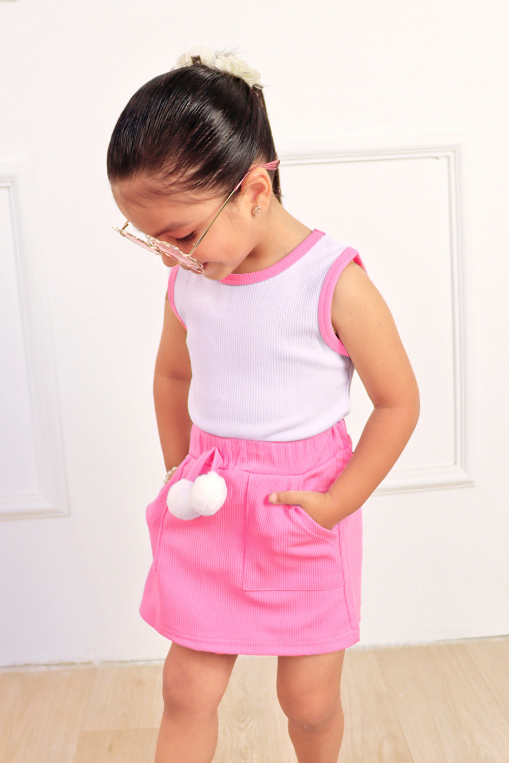 Set de Falda Short con Bolsillos y BVD