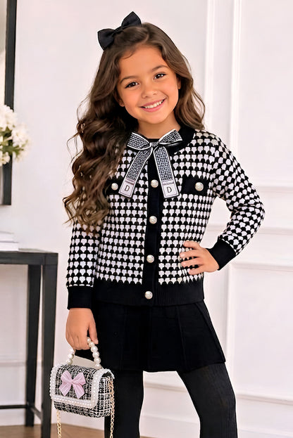 Set de Falda y Chompa Estampado