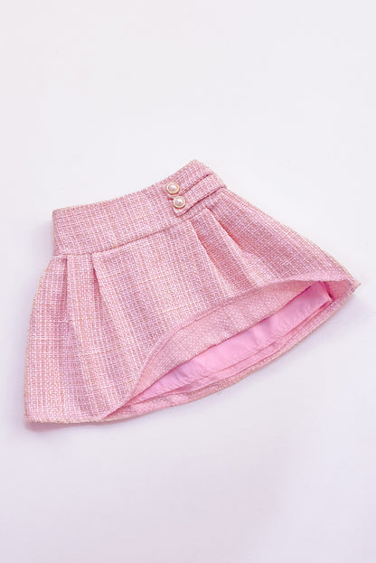 Set de Falda con Chaqueta Estilo Chanel