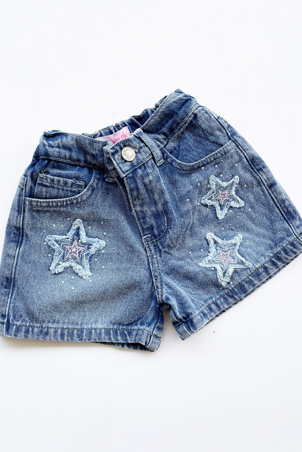 Short Jean con Estrellas