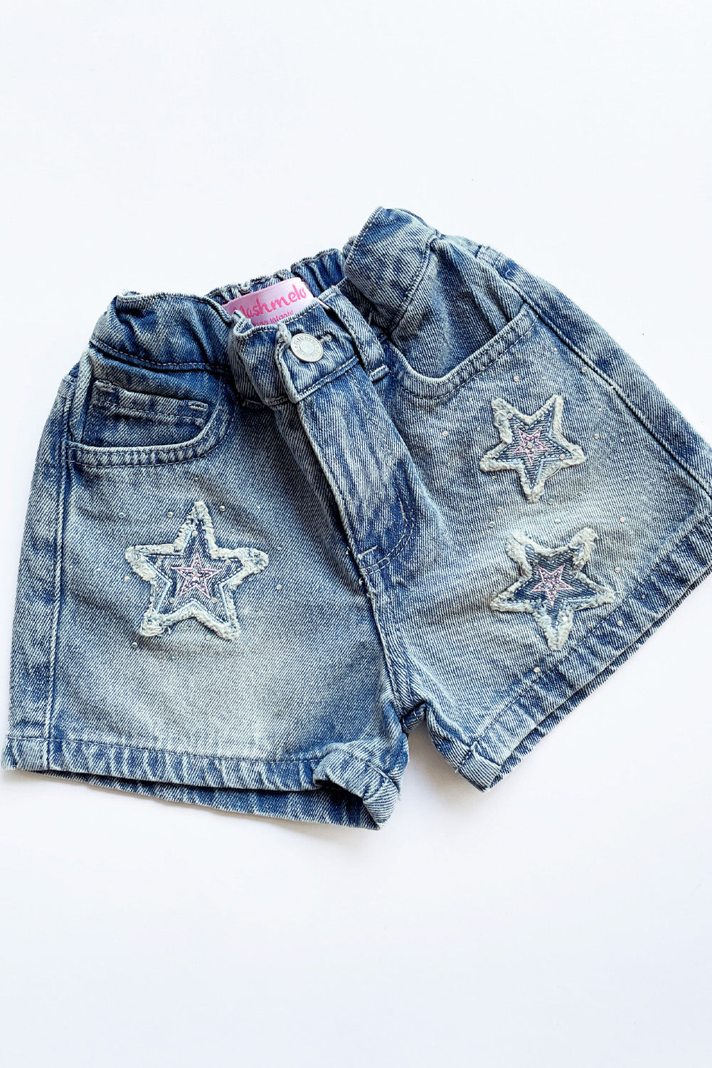 Short Jean con Estrellas