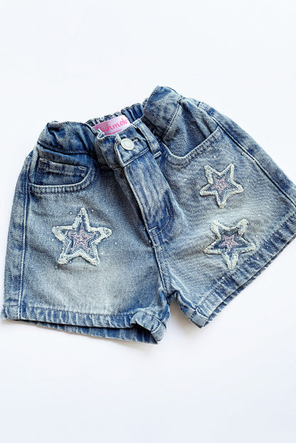 Short Jean con Estrellas