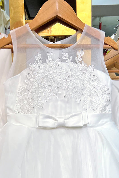 Vestido con Tull en Capas