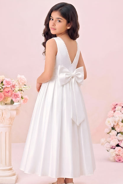 Vestido de Comunión con Perlas