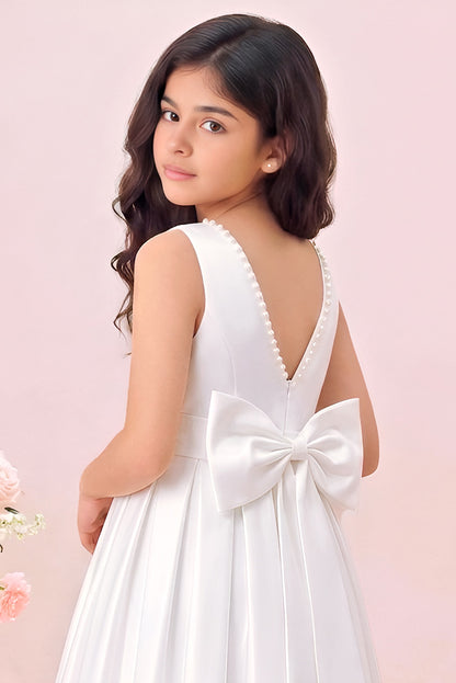 Vestido de Comunión con Perlas