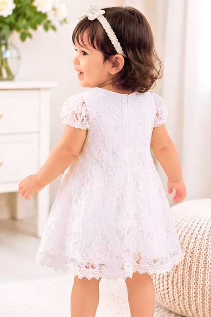Vestido de Bautizo con Encaje