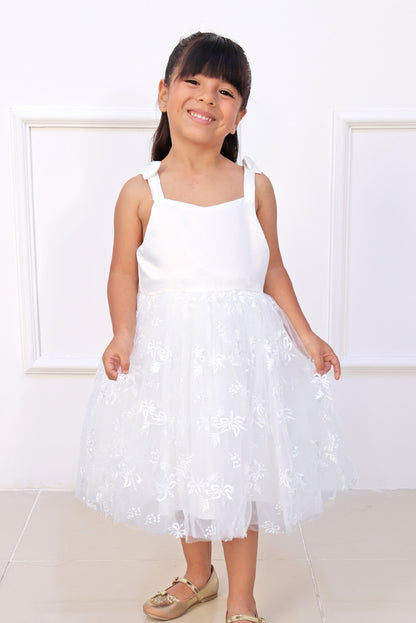 Vestido de Bautizo con Bordado Floral