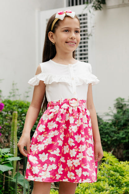 Vestidos con Volantes en Pechera