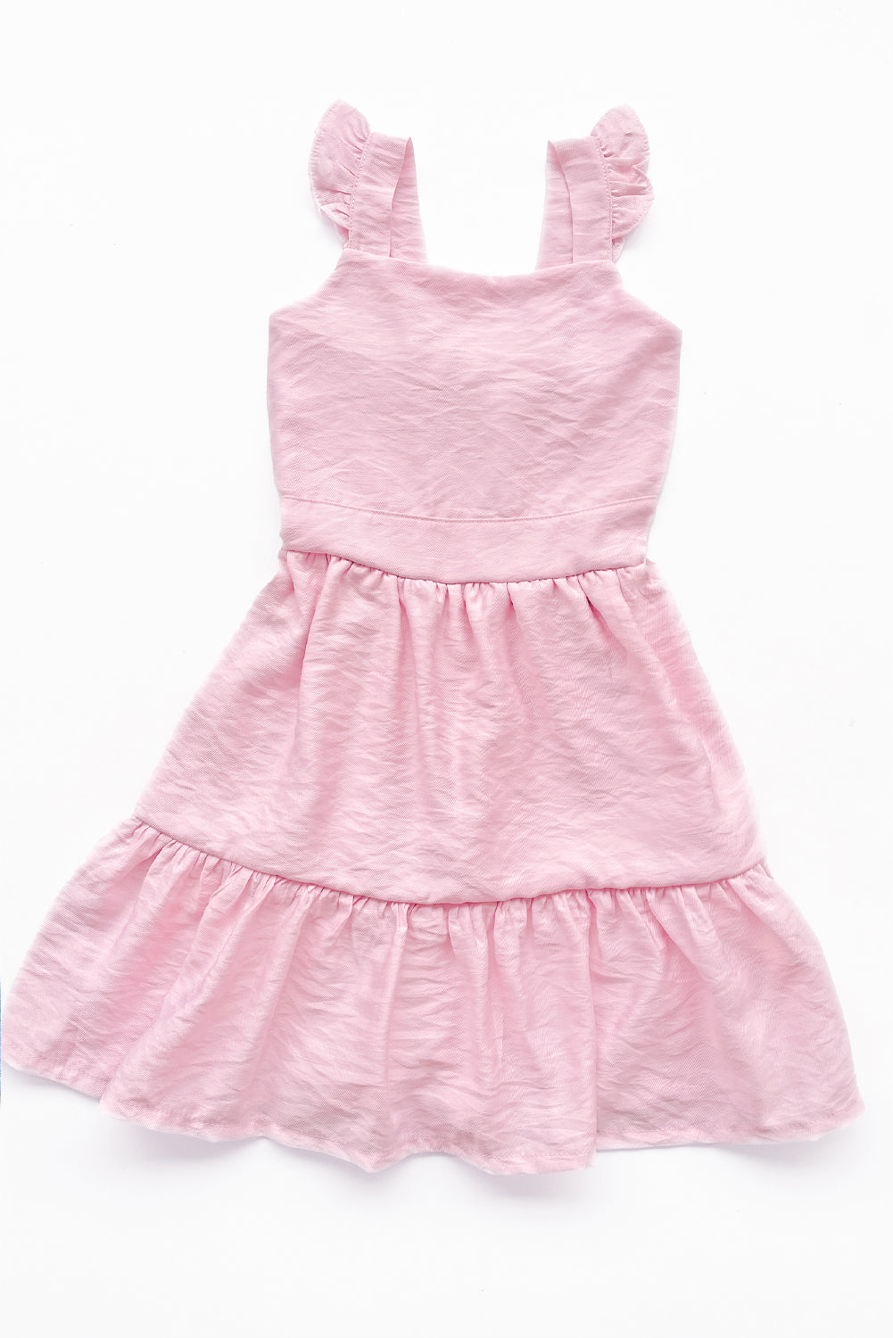 Vestido con fajin y divertido faldon en 2 tiempos