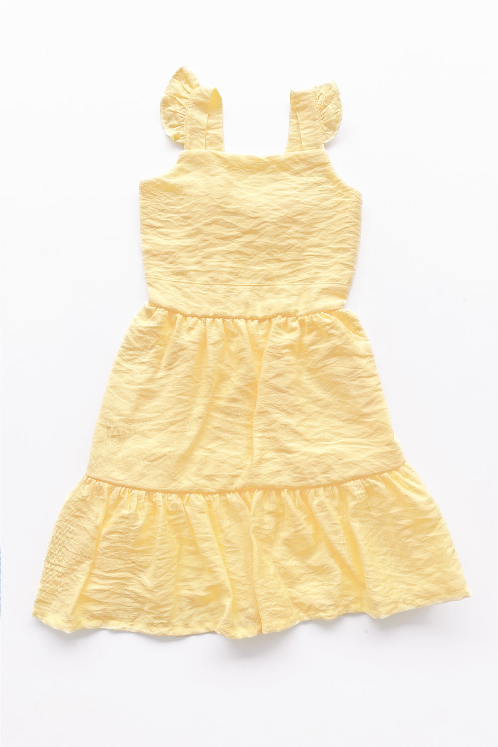 Vestido con fajin y divertido faldon en 2 tiempos