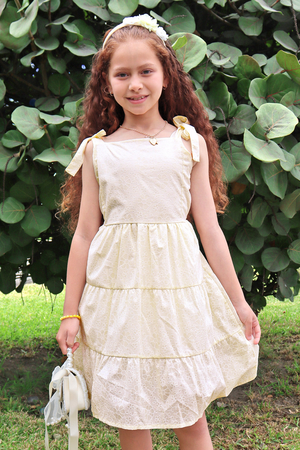 Vestido en Broderie