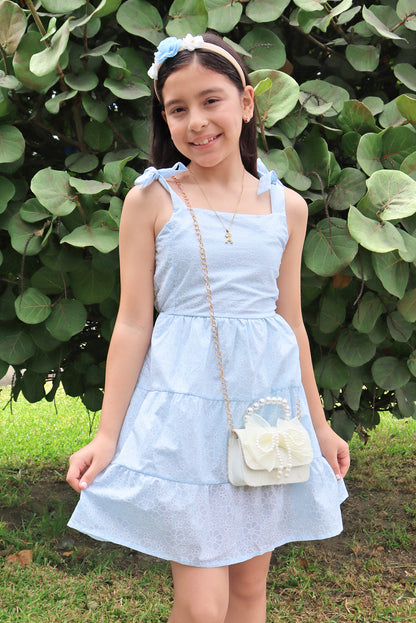 Vestido en Broderie