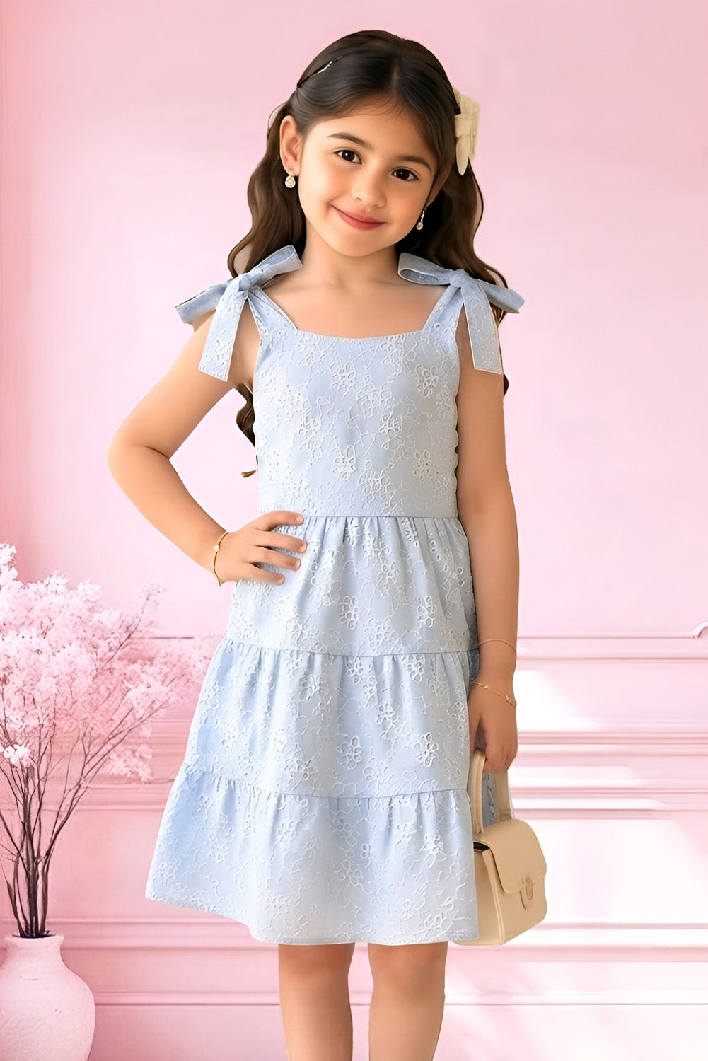 Vestido en Broderie